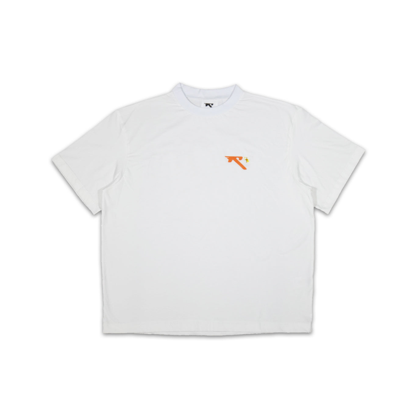 recatevi 'born to shine' white tee