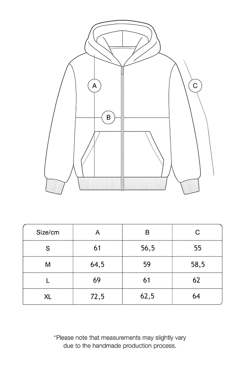 recatevi 'born to shine' stud black hoodie